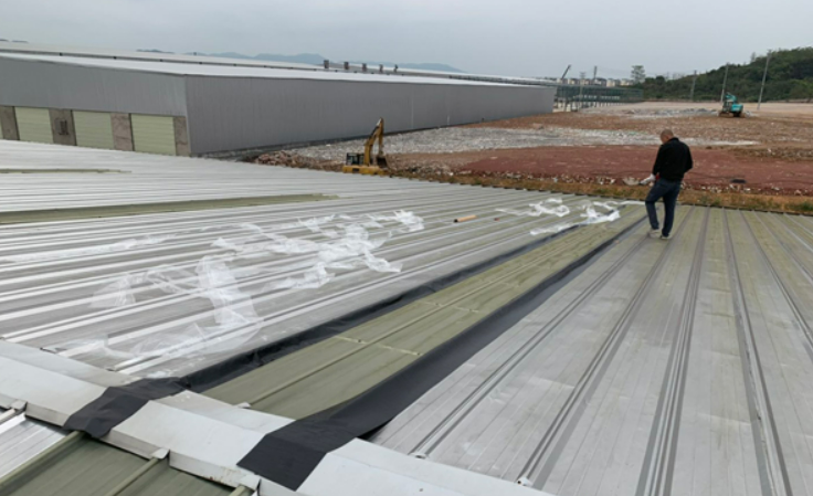 兰溪厂房屋面防水维修案例